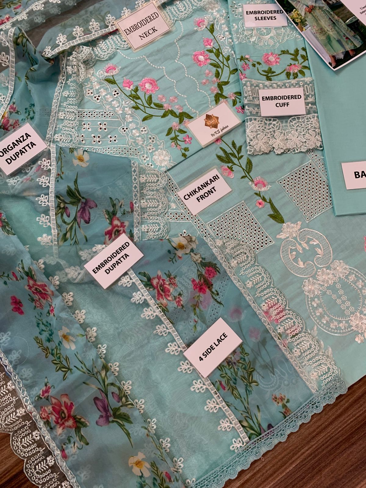 Premium Embroidered Ladies Suit -
Fabric Quality & Premium Type: Crafted from a