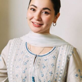 Zara Khaas Premium Embroidered Cotton Suit - Brand & Collection Identity: Discover the timeless elegance