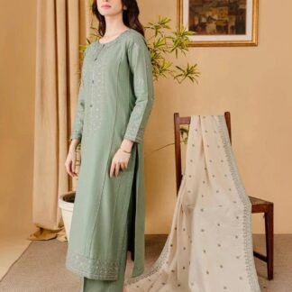 BATIK Premium Embroidered Lawn Cotton Suit