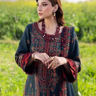 AZ Premium Embroidered Lawn Suit