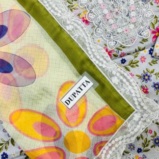 Premium Floral Embroidered Three-Piece Suit