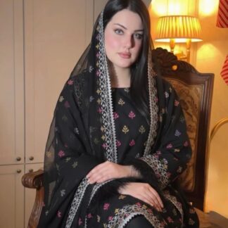 ELAF Premium Embroidered Cotton Chikankari Suit -
Brand & Collection Identity: ELAF Premium Chikankari Collection