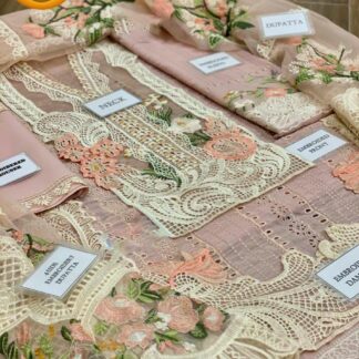 Elafi Premium Embroidered Chikankari Cotton Suit