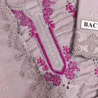 Elegant Embroidered Cotton Chikankari Suit