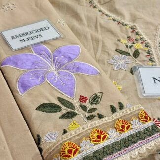 Jawad Bora Premium Embroidered Cotton Chikankari Suit -
Brand & Collection Identity: Authentic Jawad Bora premium