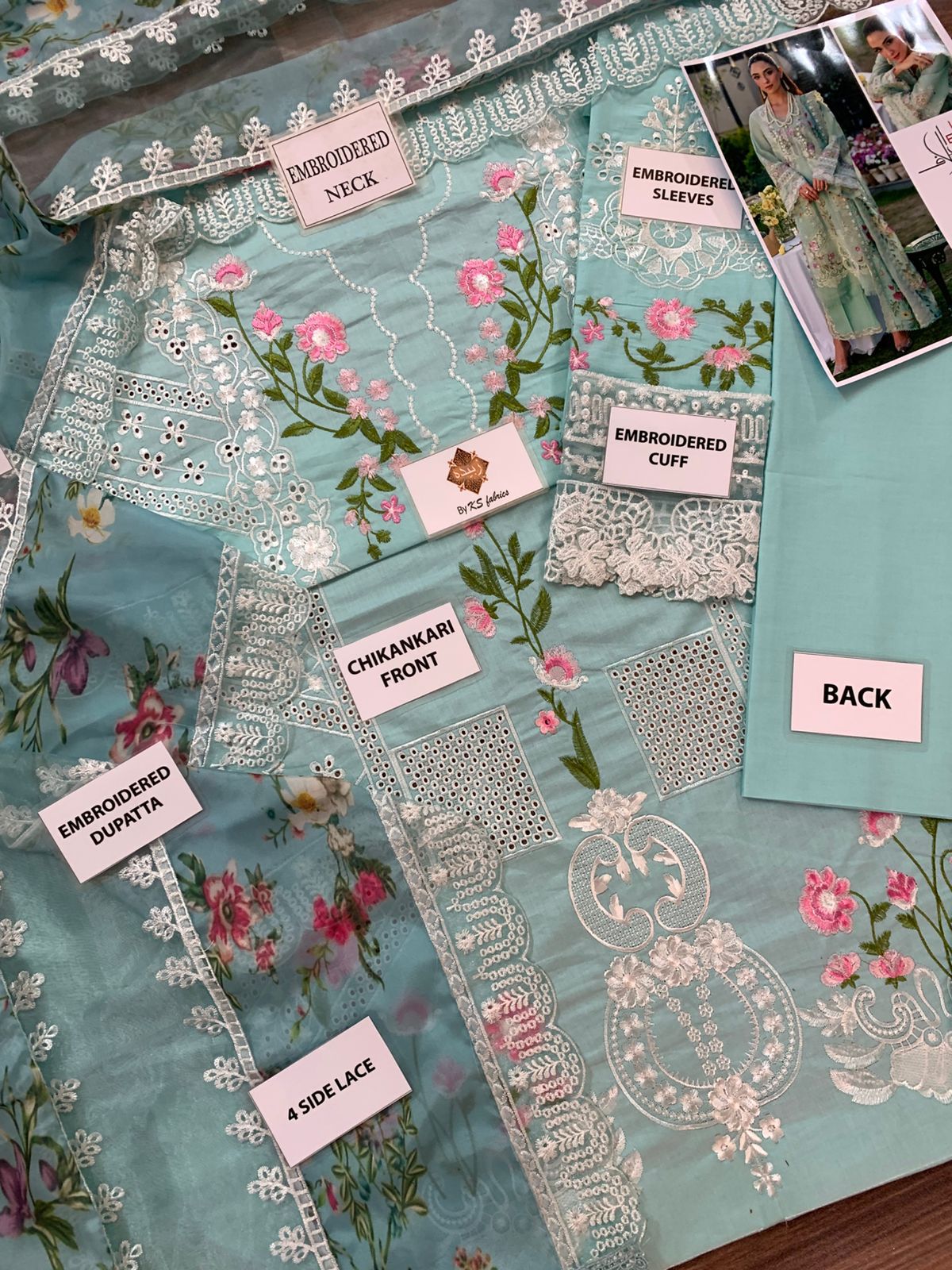 Premium Embroidered Ladies Suit - Image 2