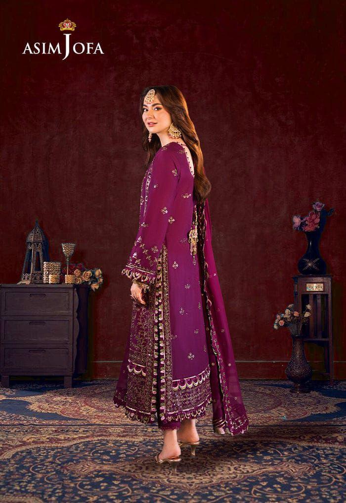 Luxury Embroidered Net Suit with Intricate Sequin Work - Image 3