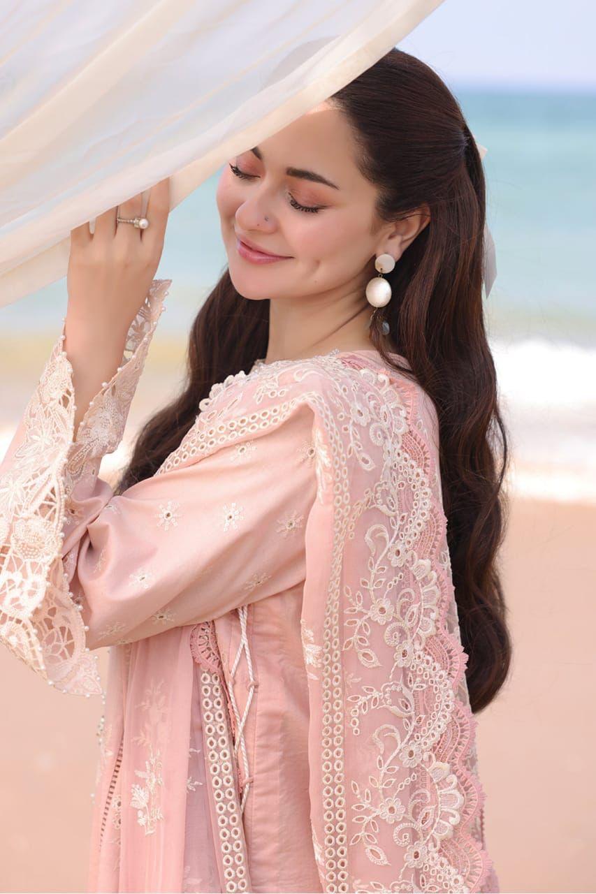 Premium Embroidered Chikankari Ladies Suit with Cutwork Details - Image 2