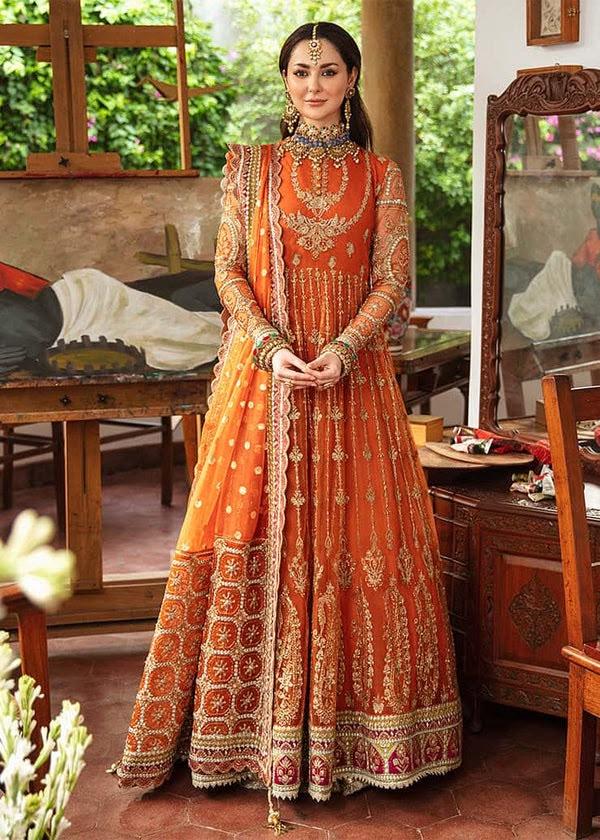 Opulent Embroidered Organza Formal Suit - Image 2
