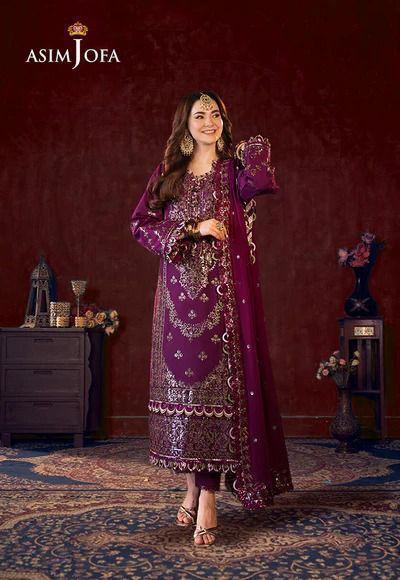 Luxury Embroidered Net Suit with Intricate Sequin Work - Image 6