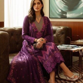 MARIA B. Premium Embroidered Lawn Chikankari Suit