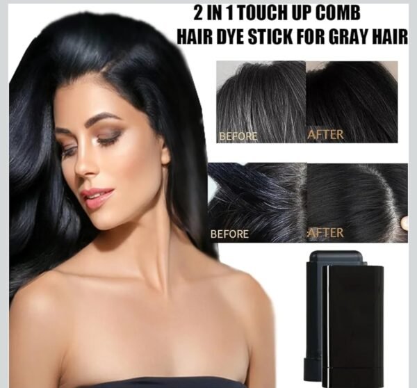 0133404c7809bf7226e005238091aaa9 Instant Hair Color Dye Comb Stick Root Touch-Up Cover Gray Hair Long Lasting 20g