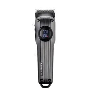 01982200560615506d54ea747857457d Model 1551 Professional Men Hair Clipper Stainless Steel Blades USB Rechargeable 2000mAh Battery LCD Display