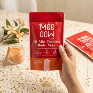 020dc9393f4db01d254babea7f6fe2db Meow Club 10 Min Painless Body Wax Powder - Orange Organic Hair Removal for Women - Natural & Smooth Skin Solution