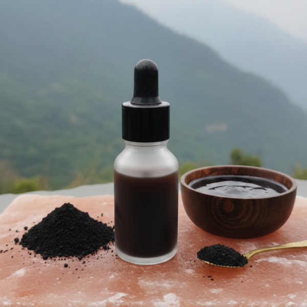 Liquid Shilajit | Purified & Refined | FDA, GMP, ISO 9001, Qarshi Certified | Safe & Effective