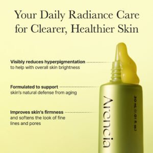 04492137a19206182c650645bafc256d Arencia Vitamin C Booster Shot – Radiance Boosting Face Moisturizer - 30ml