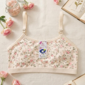 061a8ccfc6bae308b85c1f54e01766c6 Summer Stuff Soft Printed Cotton Lawn Teenagers Bra – Beige