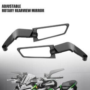Universal Aerodynamic Rotary Adjustable Motorcycle Wind Wing Rearview Mirrors