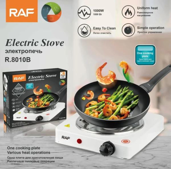08a1977cec497809d74af5ecd055a3fb RAF Electric Stove | 1000W Hot Plate | Heats in 2 Mins | Automatic & Easy to Clean
