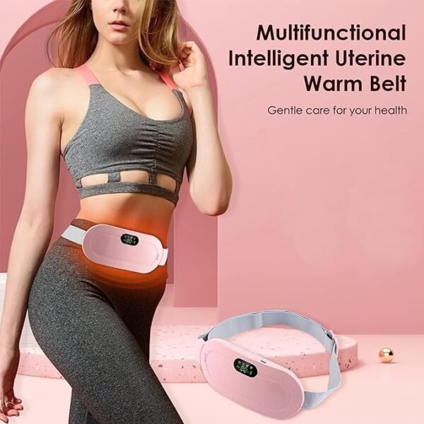 08c1ee86278f908926fc1163b13fa4a9 Cramp Relief Belt -Portable Menstrual Heating Pad, Heated Belly Belt For Menstrual Cramp Relief With 3 Heat Levels And 4 Modes, Electric Belt Massage For Women And Girls