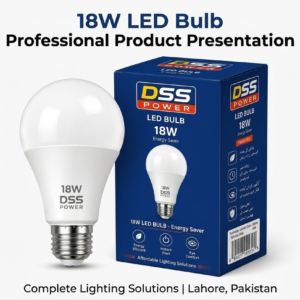 0aa66b475b85f5d34a27c14174e84c2d DSS Power 18W LED Bulb Higher-Output Lighting For Larger Rooms, Shops, Offices And Indoor Spaces