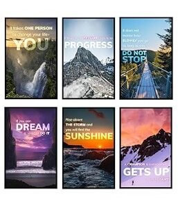 0af82069bced4a143c5f27d54cc80cb8 Decoration home decoration item 6 pcs fRAME board wall decor photo on wall PHOTO TILE canvas art decor for home easy set up with both side tape