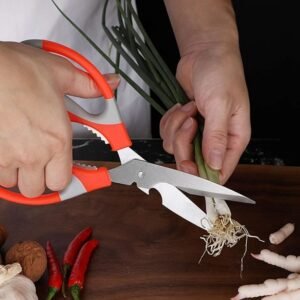 0be22b9398654651ba02bec2123d6783 Kitchen Use Multipurpose Scissor Soft Grip Stainless Steel With Bottle Opener And Nut Cracker