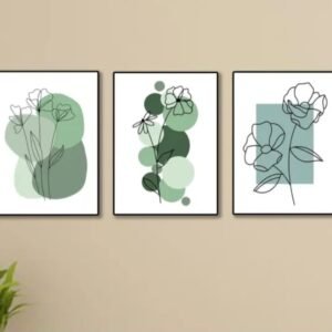 Set of 3 Premium Wall Art Photo Tiles – Modern Home Decor Sets