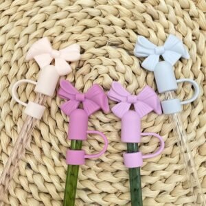 0cd305c08be83d0cc518c7d7f4bfe6b3 Buy 1 Get 1 Free – Silicone Straw Cover Cap for Stanley Cup | 10mm 3D Bow & Animal Straw Topper | Dust-Proof, Reusable Drinking Straw Tips