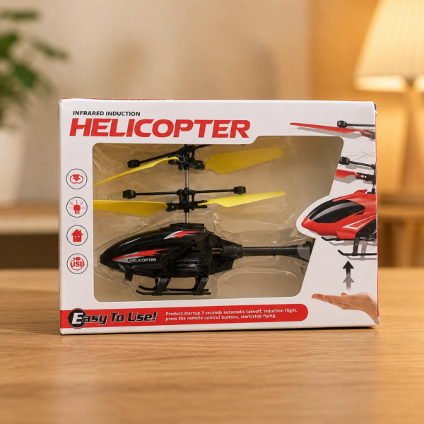 0e8dcfbba01016b4f1cc65245278f4b9 Infrared Induction Helicopter - Intelligent Hand Induction Flying Toy with USB Charging
