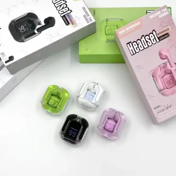 1058df2804d5d9ea235433b1abf918ce A31 TWS Earbuds Are Modern Wireless Bluetooth Earphones Designed For Clear Sound | Random Color
