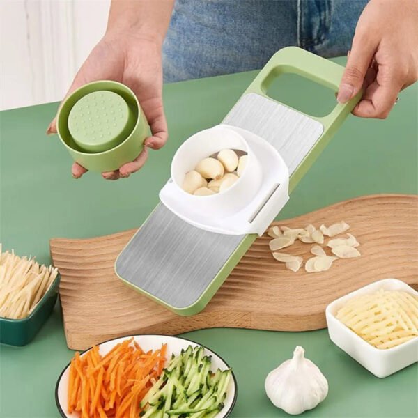 10e523c60c23fc00cd21f833ce8259e1 Manual Food Grater, 5 In 1 Grater And Slicer With Stainless Steel Blade, Multi-Functional Vegetable Fruit Slicer For Kitchen