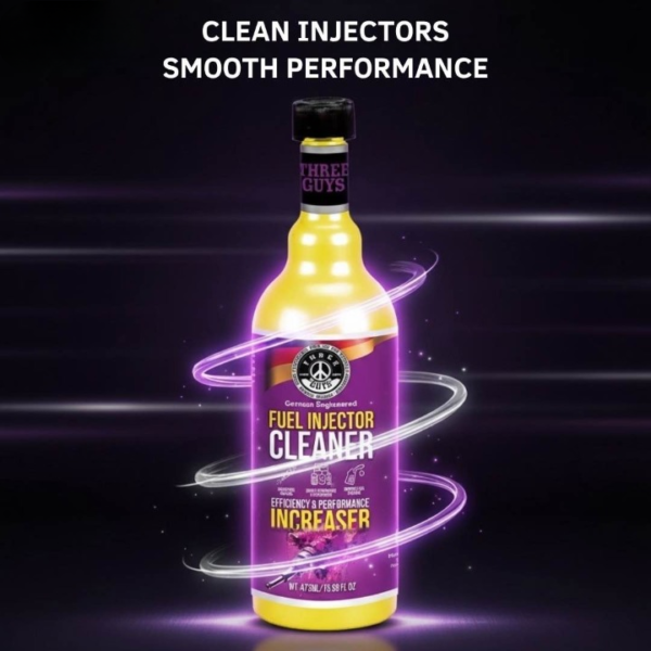 134648ac5fedb41e5fc4c700daed5382 Fuel Injector Cleaner | Engine Performance & Efficiency Booster | THREE GUYS | GERMAN ENGINEERED | Petrol Saver - 473ml
