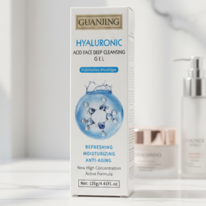 141f5bda8e494502cd04bb98906733a9 GUANJING Hyaluronic Acid Deep Cleansing Face Gel – Refreshing, Moisturizing & Anti-Aging (125g)