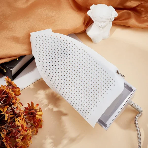 1575d797c9c343b21046f92359193fb0 Teflon Iron Cover Protector – Non-Stick Heat Resistant Ironing Shoe for Clothes Protection