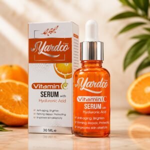 167e6d2f74b8e45aa2465dd02b31f85a Yardco Vitamin C Face Serum With Hyaluronic Acid Anti Aging And Brightening Skin Radiance Formula 30ml