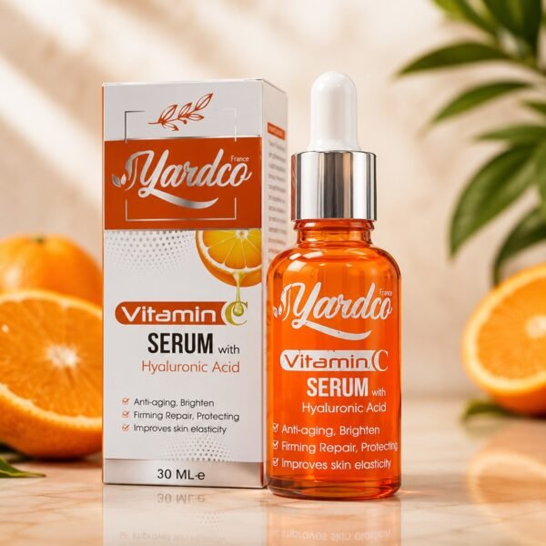 167e6d2f74b8e45aa2465dd02b31f85a Yardco Vitamin C Face Serum With Hyaluronic Acid Anti Aging And Brightening Skin Radiance Formula 30ml