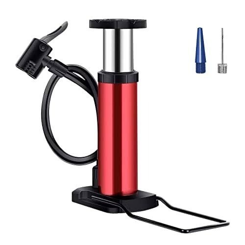 16bae9afcde06f10613bf13a69ca3e72 High Pressure Foot Air Pump – Heavy-Duty Mini Foot Pump for Bicycle, Ball, Scooter, Car & Inflatable Toys (Without Gauge) (Random Color)