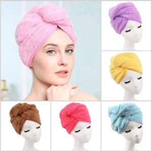 1757929419-68c7dfcba0984-2023_10_bec8bbfe7aaf46f2211ebb70e0d2991f.jpg_750x750.jpg_-1 Towel Bath Towels - Dry Hair Cap Super Absorbent Quick-Drying Shower Towel (Random Color)