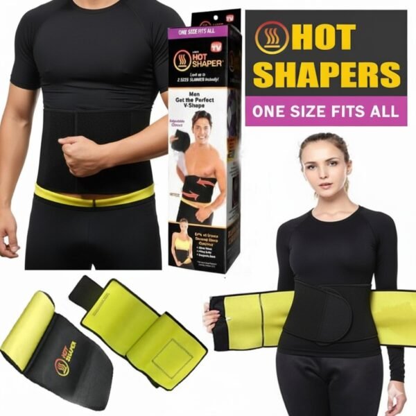 176c7bca0d80c2b738f130c435d239da Hot Shaper Slimming Belt With Box Adjustable Standard Size Waist Trainer For Men And Women Helps Reduce Belly Fat Effectively