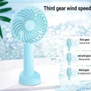 19447990921c42653ea2fbf6cc4fb2af Portable Hand Fan Mini Desktop Cooling Fan Rechargeable Personal Air Fan Random Color