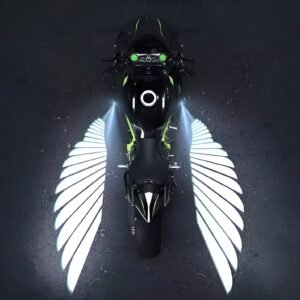 Angel Wings LED Bike Light for Motorcycles & Bikes
