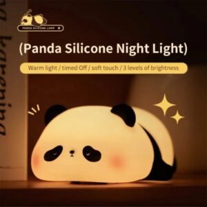 195cd3c85d44b772db044bdba7f99a39 Rechargeable Panda Lamp | Cute Panda Night Light | Soft Silicon Lamp For Room Decoration | Panda Lamp