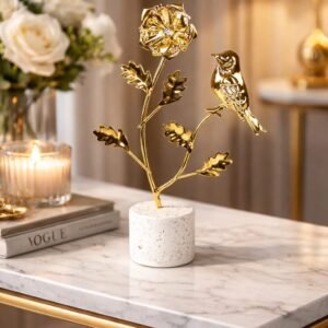 1a1dc0a70d7e22a750c65a066b9fc1e3 Decorative Showpiece KD-8213 – Elegant Home & Office Decoration Piece (Size 13.5x4.6x19.8cm)