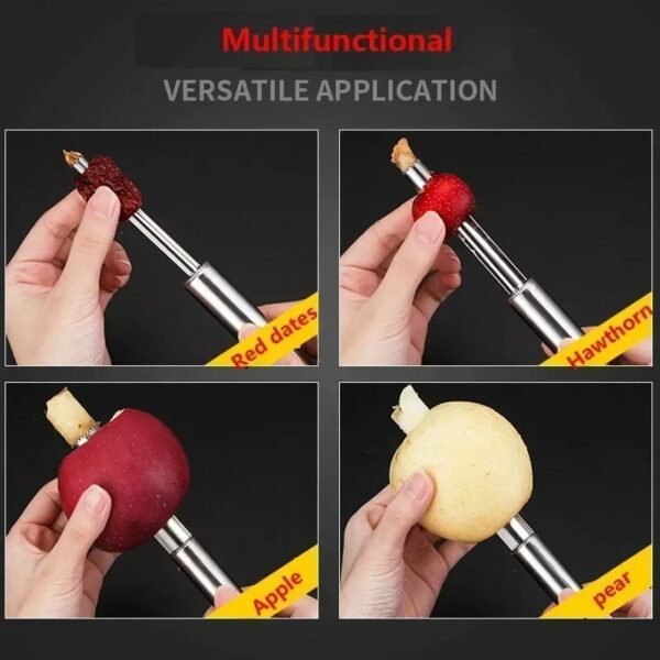 1a80eb57a483f5f9438dce9e26e73bca Apple Core Remover Stainless Steel Pear Fruit Vegetable Core Seed Remover