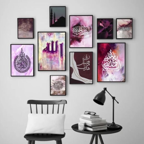 1a97f8a4c871cfa36aaaa8017de02be7 Wooden Photo Frame Set – 10 Pcs Assorted Sizes, Wall & Table Décor