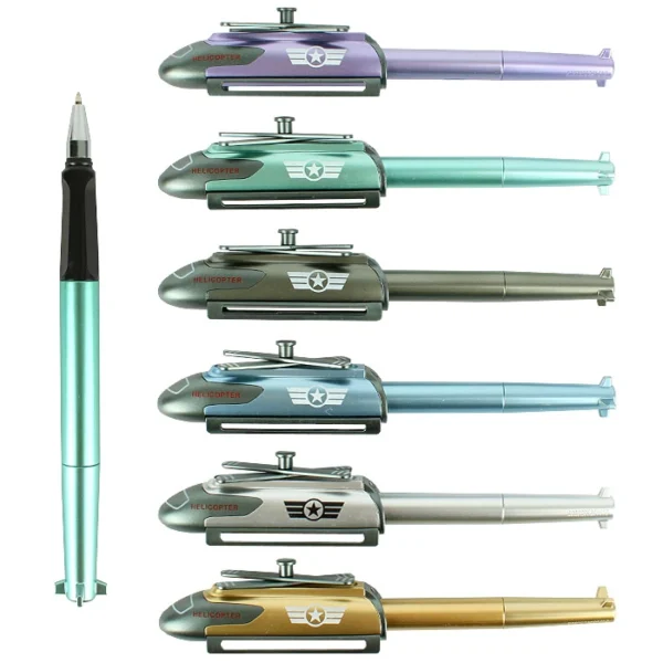 1ac4d70380602eeab7c99056b550974f Novelty Airplane & Helicopter Pens | Cool Gel Pen | Fun Stationery for School, Office & Parties (Random Color)