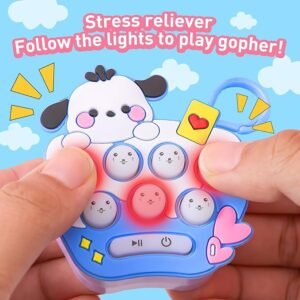 1b588250861a403765402a9a9f8a0c98 Mini Quick Push Electronic Fidget Toy – 2-in-1 Handheld Memory Game & Keychain Charm for Kids and Adults