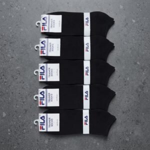 1c2b97eb594da1169c38fa8884e42d25 Fila Cotton Trainer Ankle Socks - Apparel Product Designed For Footwear Wear And Daily Comfort Routine - Pack of 10 Pairs (Black, Size 9-13)