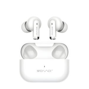SOVO SBT-912 Mini Pro Wireless Earbuds with Bluetooth V5.3 and Compact Charging Case